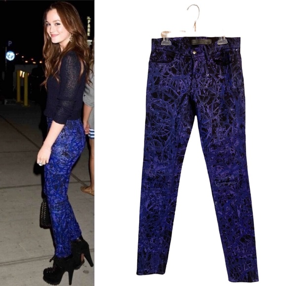 J Brand x Proenza Schouler Denim - J Brand x Proenza Schouler Hand Painted Skinny Jeans size 25